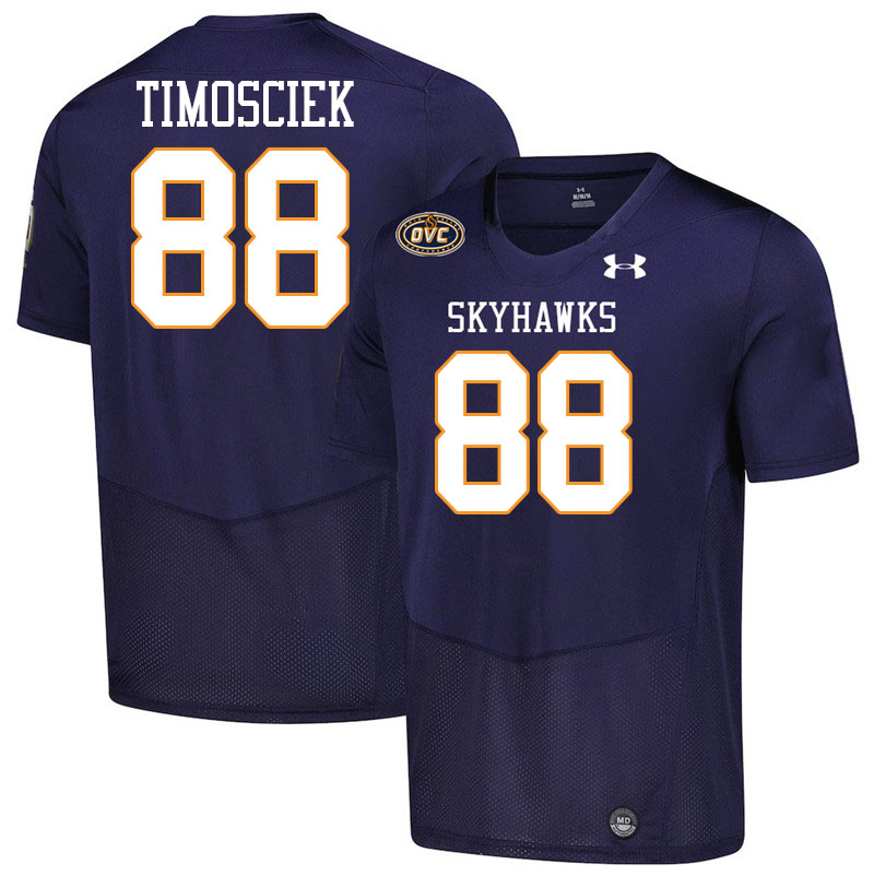 UT Martin Skyhawks #88 Hyatt Timosciek College Football Jerseys,Uniforms-Navy